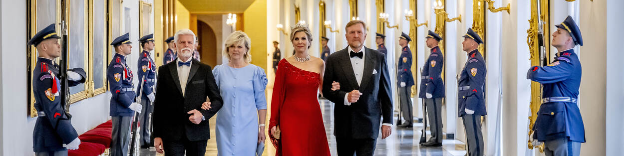 Staatsbanket staatsbezoek Tsjechië